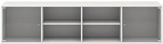 Mistral skænk 104 med glaslåger - Beige